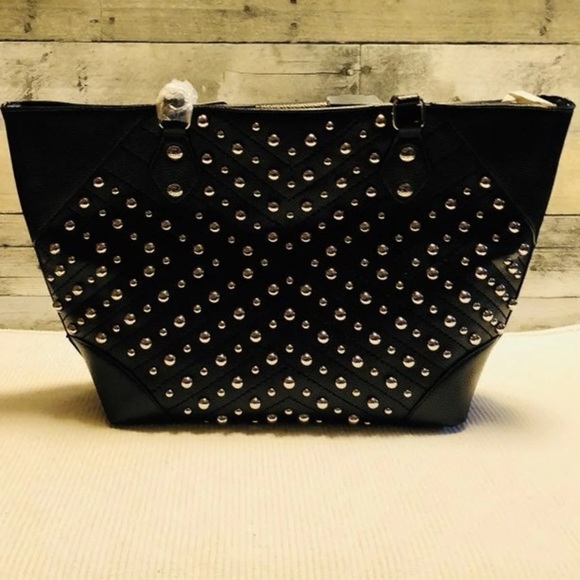 Marc New York Large Studded Handbag - Picture 1 of 6